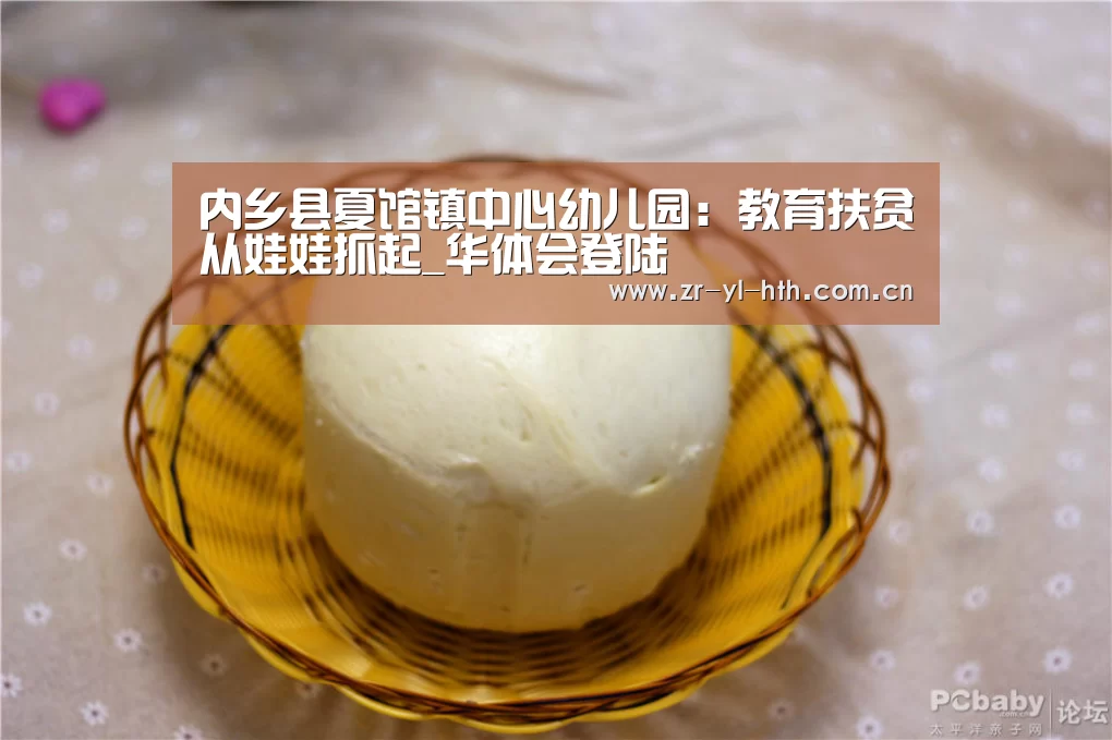 内乡县夏馆镇中心幼儿园:教育扶贫从娃娃抓起_华体会登陆(图4) 华体会体育